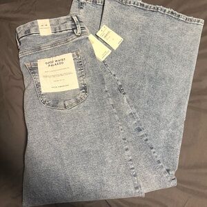 Good American Good waist Pallazo Jeans